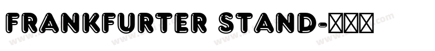 Frankfurter Stand字体转换